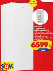 ALTUS AL511 5 ÇEKMECELİ DERİN DONDURUCU